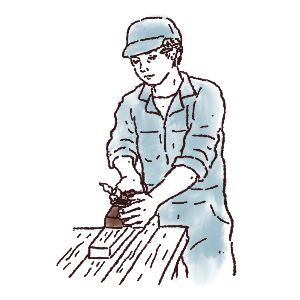 イラスト オーダーメード家具